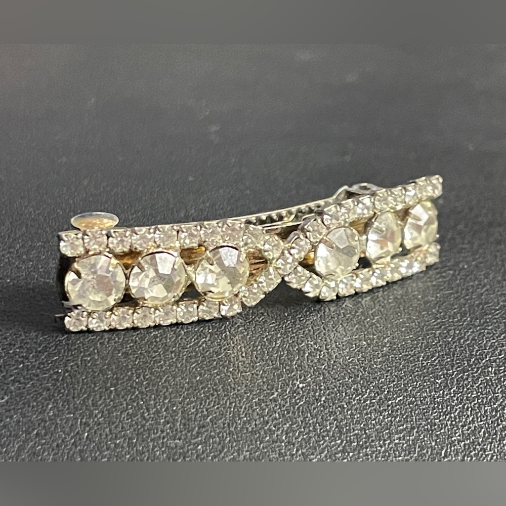 Vintage Rhinestone‎ Hair Clip